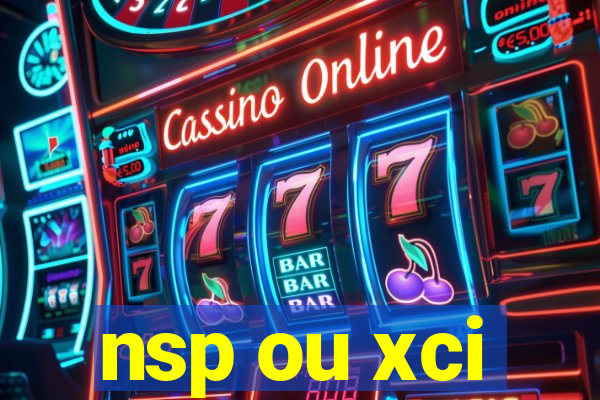 nsp ou xci